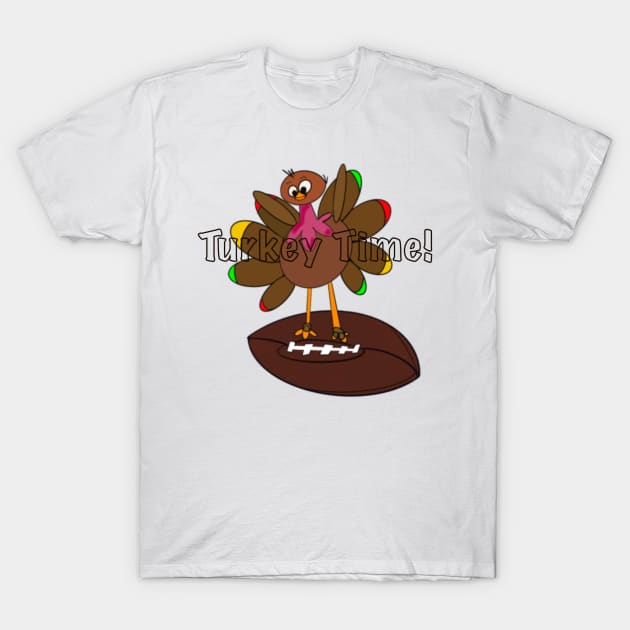 Turkey Time! T-Shirt by Stephanie Kennedy 